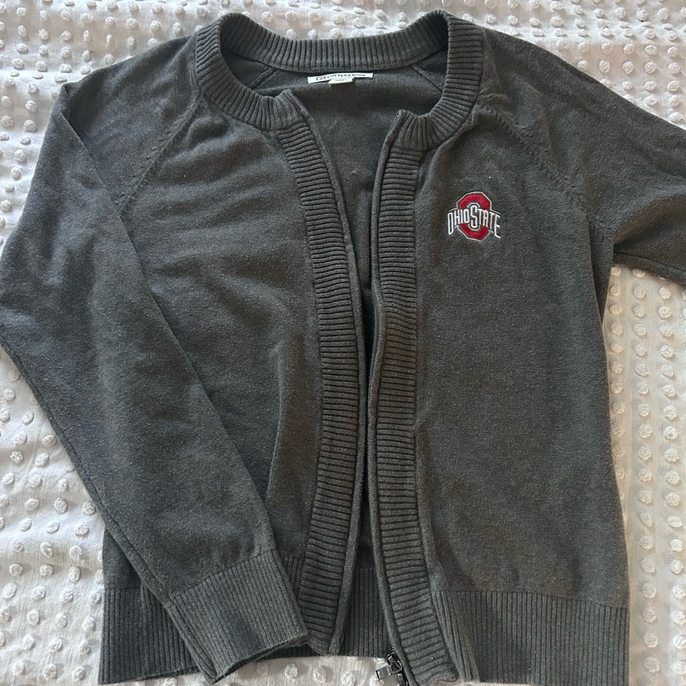 Cutter & Buck Women's Gray Cardigan